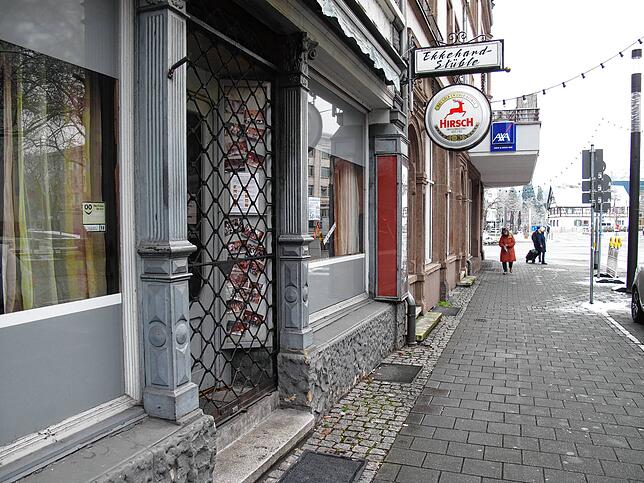 Das Ekkehard-Stüble ist eine Raucherkneipe mit Tradition und Anlaufstelle einiger Verein.