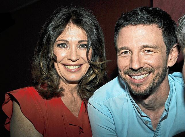 Iris Berben mit ihrem Sohn Oliver &ndash; das Foto entstand 2018.