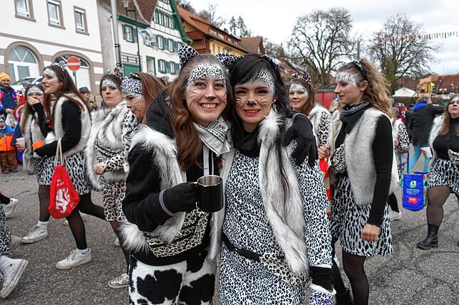 Bild 18: Tierisch was los beim Umzug am Fasnetmendig: Teil 1