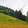 Ein Windrad bei Fröhnd. In Herrischried sollen weitere Anlagen errichtet werden. Der Bürgermeister sollte sich dazu äußern, wie die ...