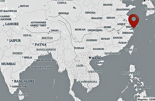 Hier liegt Taicang.