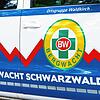 Der Schriftzug „Bergwacht“ ist auf einem Einsatzfahrzeug der Bergwacht Schwarzwald zu sehen. Von der Feldberg-Wache gehen jährlich rund ...