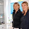 Für die Allgemeinmedizinerin Sarah Schenck (rechts) ist es ein Riesenspagat, Beruf und Familie zu vereinbaren.
