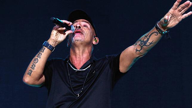 Eros Ramazzotti begeisterte beim Schloss Salem Open Air seine Fan mit seinem italienischen Charme.
