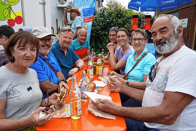 Bild 4: Tolle Bilder von der Apfelradlrunde in Markdorf