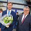 Sitzungspause nach Wahl: Der neue Sozialbürgermeister Andreas Hein und sein künftiger Chef OB Andreas Brand (rechts).