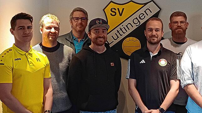 Der SV Luttingen hat gewählt (von links): Beisitzer Felix Ebner, Schriftführer Julien Schönbett, Beisitzer Daniel Reinartz, ...