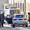 Polizei-Einsatz am Freitagmorgen in Donaueschingen. Beamte haben ein Gebäude in der Heinrich-Feurstein-Straße durchsucht.