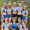 Erfolgreich: Die U18-Leichtathletinnen des TV Wehr mit (hinten, von links) Amelie Höpfl, Alina Müller, Simea Thanei, Salome Thanei und ...