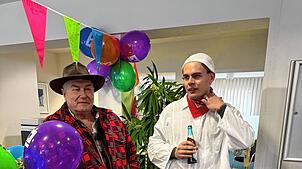 Bild : Schmutziger Donnerstag in Küssaberg: Hier die einzigartigen Bilder des Tages!