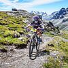 Beim Engadiner Bike-Giro fährt Adrian Leute in dem anspruchsvollen dreitägigen Etappenrennen mit den Profis seiner Sportart mit. Bild: ...
