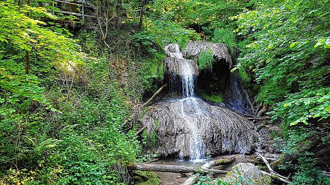 In der Mühlbachschlucht unterhalb von Tengen sorgt das Rauschen der zahlreichen Wasserfälle für idyllische Momente.