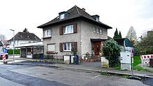 Die Villa an der Gartenstraße/Ecke Abtsmatten in Wyhlen gehörte der Familie Franz Beck. Bild: Sebastian Kurtenacker