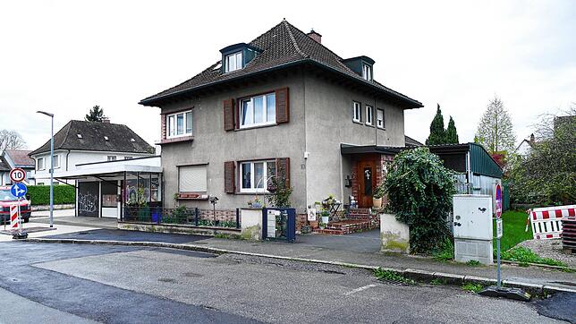 Die Villa an der Gartenstraße/Ecke Abtsmatten in Wyhlen gehörte der Familie Franz Beck. Bild: Sebastian Kurtenacker