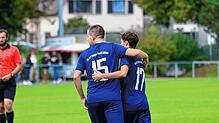 Die SG Dettingen-Dingelsdorf jubelt über einen 2:1-Erfolg beim Favoriten Türk. SV Singen.