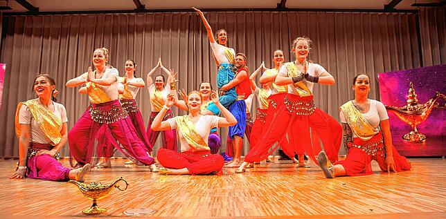 Mit „Aladin und der Wunderlampe“ begeisterte LaVie aus Baltringen das Publikum in Sauldorf.
