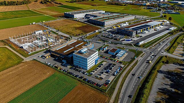 Blick auf das Industriegebiet Salzgrube am Villinger Nordring. Hier gibt es noch einige gewerbliche Reserveflächen (Archivbild Oktober ...