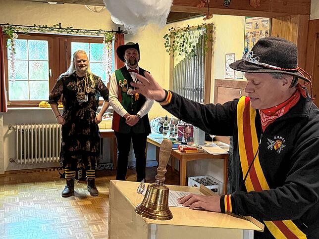 Bild 10: Bilder vom deftigen Zunftmeisterempfang in Kippenhausen
