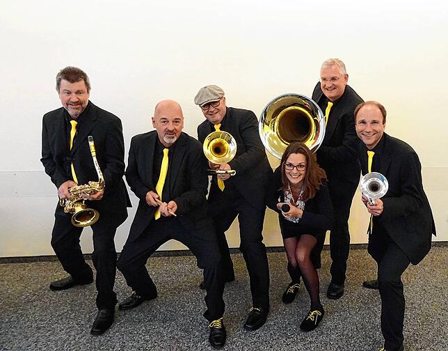 Tschäss Brass sind in Pfullendorf eine bekannte Formation. Sie spielen Brass, Funk und Soul.