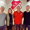 Diese Vorstandsmitglieder wurden im Amt bestätigt (von links): Jochen Amann (Spielausschuss), Theresa Amann (Jugendleitung) Christian ...