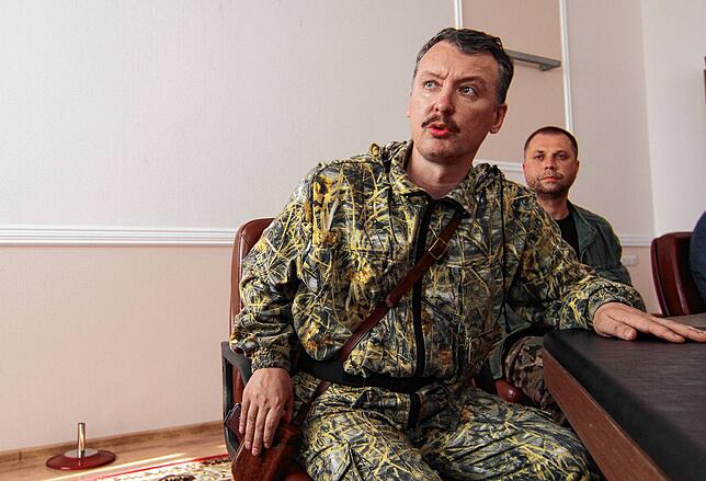 Militärblogger Igor Girkin kritisiert die russische Armeeführung und auch Putin persönlich immer wieder scharf.