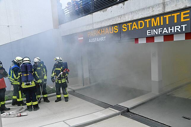 Bild 15: Bilder von der Hauptprobe der Feuerwehr St. Georgen