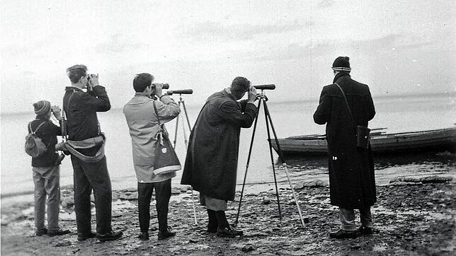 Die Anfänge der Wasservogelzählung, damals noch Entenzählung genannt, in den 1960er Jahren. Schon damals engagierten sich Privatpersonen ...