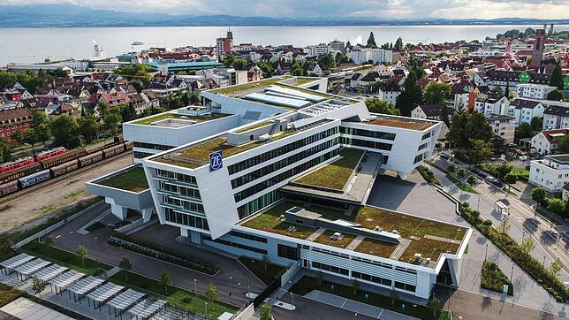 Die Konzernzentrale von ZF in Friedrichshafen.