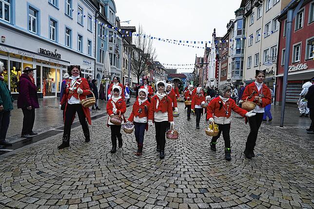 Bild 5: Bilder-Story: So ist die Katzenmusik am Fasnet-Montag in die Stadt einmarschiert