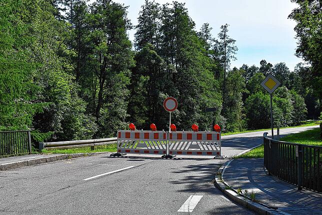 Das Schlüchttal ist seit Ende April für den Verkehr gesperrt.