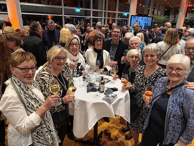 Bild 3: Begeisterung beim Jahresempfang Friedrichshafen