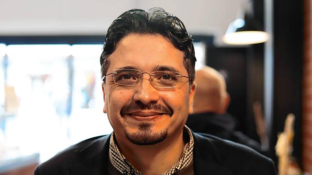 Ahmad Al Hamidi, Bundestagskandidat von Bündnis 90/Die Grünen, ist mit seinen 13 Prozent zufrieden.