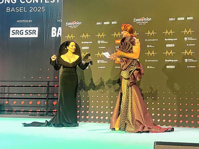 Bild 13: Alle Bilder zur „MET-Gala Europas“ in Basel: So präsentieren sich die ESC-Acts bei der Eröffnungszeremonie
