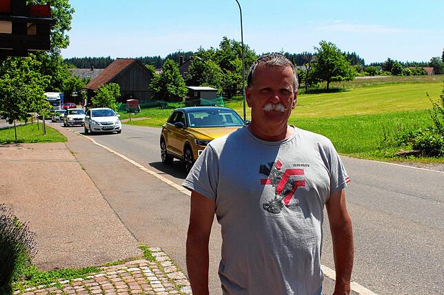 Roland Meder, Ortsvorsteher von Buchenberg, sieht eine Belastung für seinen Ort. Aber auch, dass diese zeitlich absehbar ist.