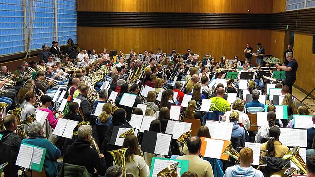 Das „Woodstock“ der Blasmusik der Raumschaft Geisingen findet mit rund 250 Musikern am Samstag, 17. Mai, in der Arena statt. Die Musiker ...