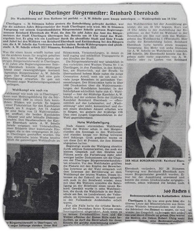 So berichtete der SÜDKURIER am 8.&nbsp;September 1969.