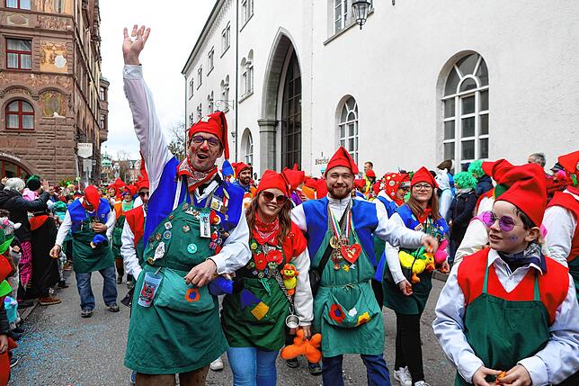 Bild 15: Großer Narrenumzug 2024 in Konstanz &ndash; die besten Bilder gibt&lsquo;s hier &ndash; Teil 1
