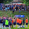 Party beim SV Albbruck: Mit 2:0 besiegten die Gastgeber den SC Lauchringen und kehren nach zwei Jahren in die Kreisliga A zurück.