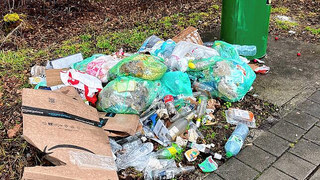 Ob neben Altglascontainern, im Wald oder am Straßenrand: Wild entsorgter Müll kostet den Landkreis nicht nur viel Geld, sondern kann für ...