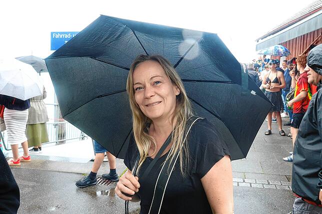 Bild 19: Jazzfest verbreitet trotz Regen gute Laune