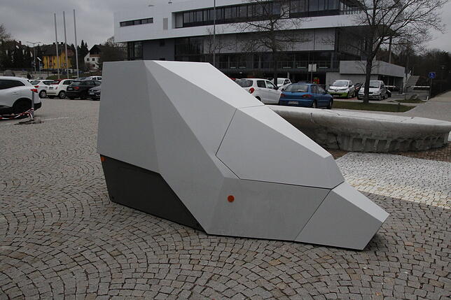 Das futuristische Design soll keine Angriffsflächen bieten.
