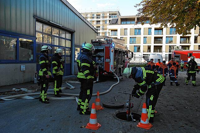 Bild 12: Jahreshauptübung der Feuerwehr Friedrichshafen – exklusive Bilder!