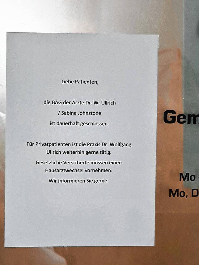 Lapidare Mitteilung: Geschlossen. Gehen Sie woanders hin.