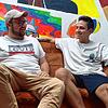 Jugendreferent David Lemkamp (links) und Azubi Raffaele Mazzitelli haben gerne gemeinsam im städtische Jugendreferat gearbeitet. Jetzt ...