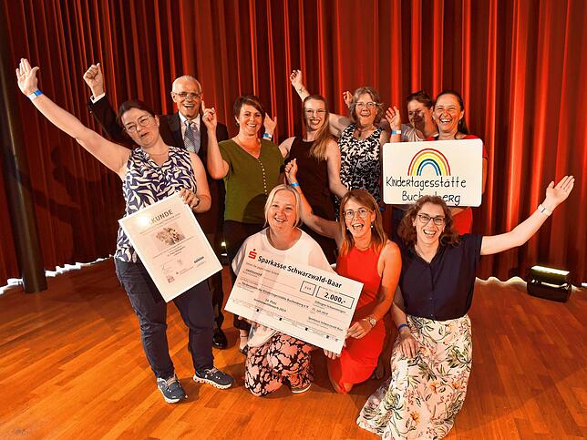 Der Förderverein der Kindertagesstätte Buchenberg erhält 2000 Euro für die Erweiterung und Neugestaltung ihres Gartens.