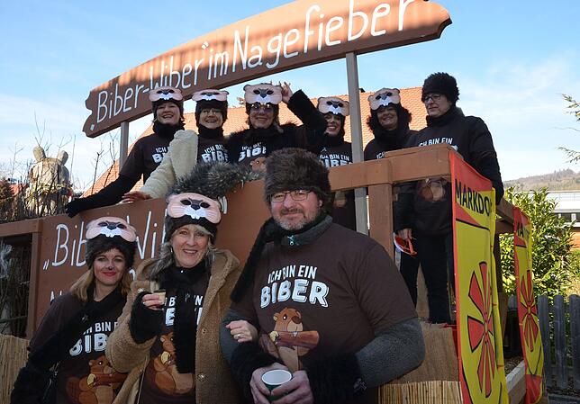 Bild 22: Narrensprung 2025 begeistert viele Narren zur Fasnacht