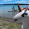 Strandbad beim Naturfreundehaus Bodensee in Markelfingen.