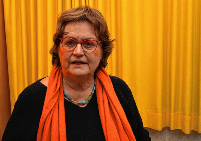 Susanne Deiters Wälischmiller engagiert sich bei Soroptimist International für Aufklärung über Frauen- und Mädchenhandel.