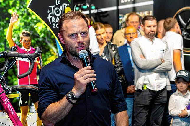 Manager Mike Baldinger hat wesentlich zur Konzeption des Museums beigetragen.