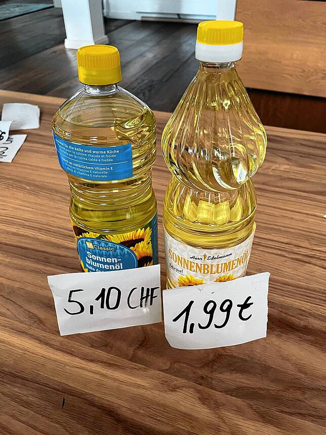 Bild 5: SÜDKURIER-Testkauf Teil II: Preise für Lebensmittel in Deutschland und der Schweiz nähern sich an